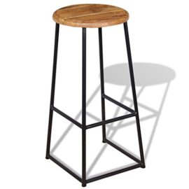 vidaXL-Tabourets-de-bar-bistrot-Tabourets-hauts-2-pices-Teck-massif-0-1