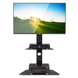 1home Meuble TV avec Support Suspendu Piotant pour Ecran Plasma LCD DE 30 à 55 Pouce 2 Etagères 1home Meuble TV avec Support Suspendu Piotant pour Ecran Plasma LCD DE 30 à 55 Pouce 2 Etagères