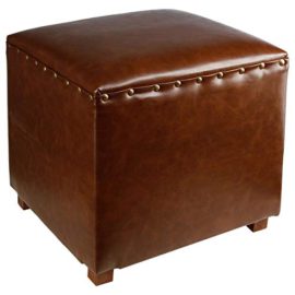 Atmosphera – Pouf Marron Vintage Atmosphera – Pouf Marron Vintage