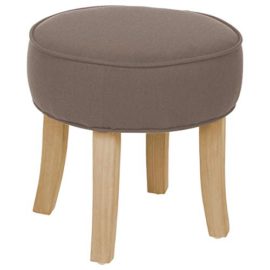 Atmosphera – Tabouret Gris Adriel Effet Lin Atmosphera – Tabouret Gris Adriel Effet Lin