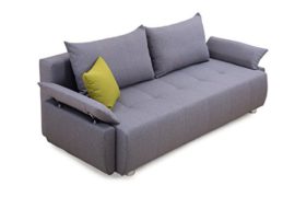 B-famous-Fun-Tastic-Canap-Convertible-Gris-96-x-212-x-88-cm-0-0