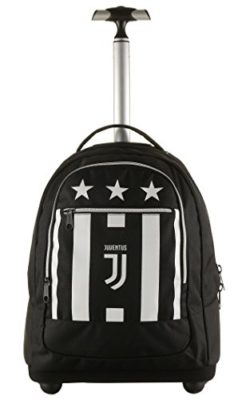 Big Trolley Juventus, Blanc & Noir- 30 Lt, 2in1 Sac À Dos À roulettes, École & Voyage Big Trolley Juventus, Blanc & Noir- 30 Lt, 2in1 Sac À Dos À roulettes, École & Voyage 3