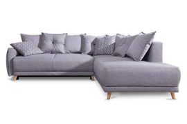 Bobochic Lena – Canapé scandinave d’angle Droit – Gris Clair – 236x90x190cm Bobochic Lena – Canapé scandinave d’angle Droit – Gris Clair – 236x90x190cm 2