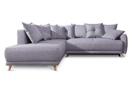 Bobochic – Lena – Canapé scandinave d’angle Gauche – Gris Clair – 236x90x190cm Bobochic – Lena – Canapé scandinave d’angle Gauche – Gris Clair – 236x90x190cm