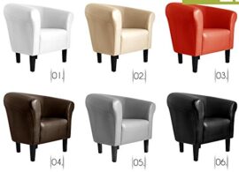 Fortisline Fauteuil Crapaud Monaco 2 Simili Cuir Brun W364_04 Fortisline Fauteuil Crapaud Monaco 2 Simili Cuir Brun W364_04 4