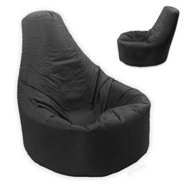 Grand pouf Gamer inclinable Intérieur et d’Extérieur adulte XXL Gaming Noir – Pouf Siège Chaise (Eau et résistant aux intempéries) Grand pouf Gamer inclinable Intérieur et d’Extérieur adulte XXL Gaming Noir – Pouf Siège Chaise (Eau et résistant aux intempéries) 2