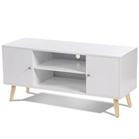 IDMarket-Meuble-TV-EFFIE-scandinave-bois-blanc-0-1