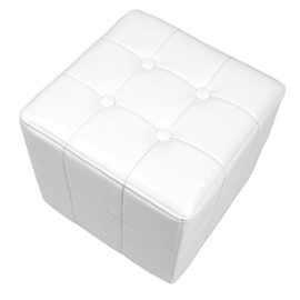 Miadomodo-Tabouret-Chesterfield-Pouf-Cube-en-Simili-Cuir-et-Bois-0-0