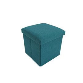 Mobili-Rebecca-Tabouret-Bote-de-Rangement-6-Couleur-Coton-Couvercle-Amovible-3-Size-Dimensions-0-0