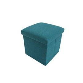 Mobili-Rebecca-Tabouret-Bote-de-Rangement-6-Couleur-Coton-Couvercle-Amovible-3-Size-Dimensions-0-1