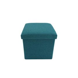 Mobili-Rebecca-Tabouret-Bote-de-Rangement-6-Couleur-Coton-Couvercle-Amovible-3-Size-Dimensions-0