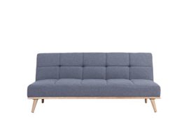 Mobilier-Deco-Banquette-clic-clac-scandinave-Convertible-Tissu-Gris-0-1