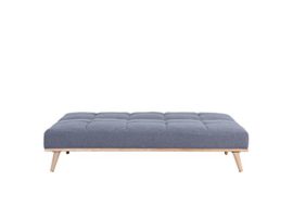 Mobilier-Deco-Banquette-clic-clac-scandinave-Convertible-Tissu-Gris-0-2