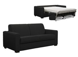 Mobilier-Deco-Canap-Convertible-3-Places-Gris-Carbone-Couchage-2-Personnes-0