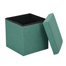 Repose-pieds Pouf rangement pliant Siège Pouf Mobilier Chambre à Coucher Salle Sejour Repose-pieds Pouf rangement pliant Siège Pouf Mobilier Chambre à Coucher Salle Sejour 3