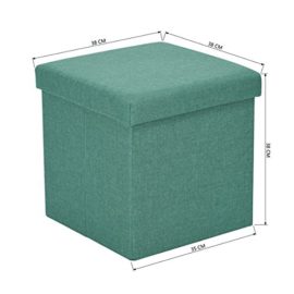 Repose-pieds Pouf rangement pliant Siège Pouf Mobilier Chambre à Coucher Salle Sejour Repose-pieds Pouf rangement pliant Siège Pouf Mobilier Chambre à Coucher Salle Sejour 5