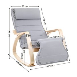 SONGMICS-Fauteuil–Bascule-Rocking-Chair-avec-Repose-Pied-rglable-5-Niveaux-Charge-Max-150-kg-Gris-LYY42G-0-2