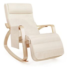 SONGMICS Rocking Chair Fauteuils de Salon SONGMICS Rocking Chair Fauteuils de Salon 2