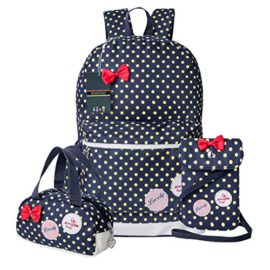 Sac D’école Imperméable pour des Filles, Sac à Dos de Xiaoyao pour des Enfants 3 Morceaux Sac D’école Imperméable pour des Filles, Sac à Dos de Xiaoyao pour des Enfants 3 Morceaux 2