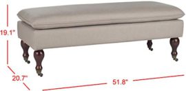 Safavieh-SEU8239A-Elsa-Banc-Surmatelas-Lin-cru-131-x-52-x-4851-cm-0-3