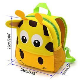 Sumnacon-Cartable-Scolaire-Maternelle-Sac–Dos-Mignon-Cartable-Sac-en-Noprne-Bb-Enfant-Primaire-Maternelle-1-7-Ans-0-1