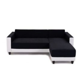 finlandek-Canap-Fixe-KULMA-4-Places-205x141x70-cm-Tissu-Noir-et-Blanc-0-1