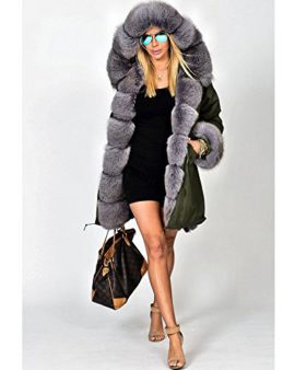 Aofur-Manteau-Femme-Chaud-Parka-Hiver-Fourrure-avec-Capuche-Militaire-Style-Parka-Longue-en-Fausse-Fourrure-0-1