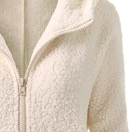 BeautyTop-Femme-Veste-Polaire-Zipp-Sweat-Shirt–Capuche-Manteau-Hoodie-Chaud-Automne-Hiver-0-0