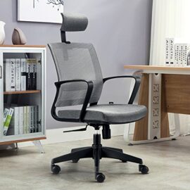 INTEY-Chaise-de-Bureau-Rotative-Fauteuil-en-Maille-Sige-Ergonomique-avec-Le-Support-Rglable-Lombaire-Dossier-Inclinable-la-Appui-Tte-Offre-Gratuitement-la-Capacit-Maximale-de-110-kg-Gris-0-2