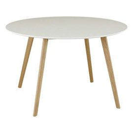 Id’Click Table Ronde laqué Blanc 120 cm Scandie Id’Click Table Ronde laqué Blanc 120 cm Scandie 4