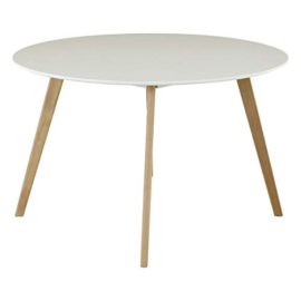 Id’Click Table Ronde laqué Blanc 120 cm Scandie Id’Click Table Ronde laqué Blanc 120 cm Scandie 5