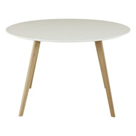 Id’Click Table Ronde laqué Blanc 120 cm Scandie Id’Click Table Ronde laqué Blanc 120 cm Scandie 2