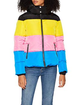 New-Look-Rainbow-Puffer-Manteau-Femme-0-2