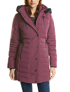 Street-One-Wattierte-Jacke-Mit-Fellimitatkapuze-Manteau-Femme-0