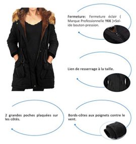 iLoveSIA-Manteau-Femme-Parka-Hiver-Fourrure-avec-Capuche-Militaire-Style-0-1