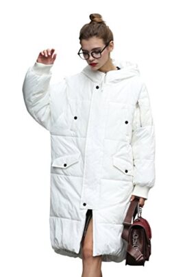 you.u Manteau Imperméable Duvet Hiver Long en Noir/Gris/Blanc/Vert avec Capuche pour Femme you.u Manteau Imperméable Duvet Hiver Long en Noir/Gris/Blanc/Vert avec Capuche pour Femme