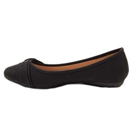 Primtex-Ballerines-Noir-Grandes-Tailles-Simili-Cuir-41-44-Semelle-intrieure-Cuir-Boucle-Fantaisie-0-2