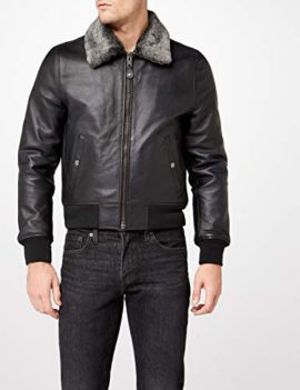 Schott-Nyc-Lc930D-Veste-en-cuir-Manches-longues-Homme-0-2