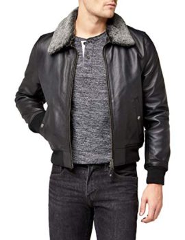 Schott-Nyc-Lc930D-Veste-en-cuir-Manches-longues-Homme-0