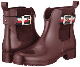 Tommy-Hilfiger-Corporate-Belt-Rain-Boot-Bottes-Bottines-de-Pluie-Femme-0-3