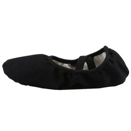 Zkyo-Femme-Ballet-Chaussures-Fille-Plate-Toile-Ballerines-Classique-Danse-Pilates-Gymnastique-Yoga-Chaussons-0-0