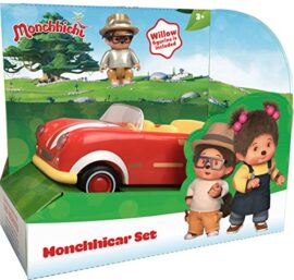 Monchhichi – Voiture Monchhiroule à Roues Libres + Figurine de Saule – 20 cm Monchhichi – Voiture Monchhiroule à Roues Libres + Figurine de Saule – 20 cm 6