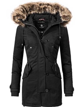 Navahoo Pauline Manteau d’hiver pour Femme matelassé Long avec Un Large 6 Couleurs XS-XXL Navahoo Pauline Manteau d’hiver pour Femme matelassé Long avec Un Large 6 Couleurs XS-XXL