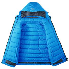 Wantdo Femme Anorak Veste de Ski Imperméable 3 en 1 Blouson Doublure Matelassé Wantdo Femme Anorak Veste de Ski Imperméable 3 en 1 Blouson Doublure Matelassé 4