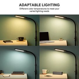 AUKEY Lampadaire Moderne LED avec Luminosité Réglable, Lumière Blanche Naturelle, Protection Des Yeux, Cou Flexible, Lampadaire de lecture pour Salon, Chambre, Bureau AUKEY Lampadaire Moderne LED avec Luminosité Réglable, Lumière Blanche Naturelle, Protection Des Yeux, Cou Flexible, Lampadaire de lecture pour Salon, Chambre, Bureau 5