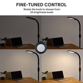 AUKEY-Lampadaire-Moderne-LED-avec-Luminosit-Rglable-Lumire-Blanche-Naturelle-Protection-Des-Yeux-Cou-Flexible-Lampadaire-de-lecture-pour-Salon-Chambre-Bureau-0-3