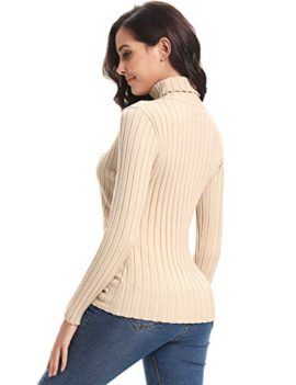 Abollria-Pull-Femme-Col-Roul-Hiver-Chaud-Chic-sous-Pull-Moulant-Tricot-Ajust-Pull-Chaussette-Moderne-Col-Montant-Haut-Femme-Basique–Manches-Longues-Dame–la-Mode-0-1