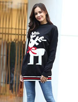 Aibrou-Pull-Noel-Femme-Tricot-Hiver-Noel-Chaud-Basic-Tops-Blouse-Mode-Sweat-Chauds-Sweatshirt-Noel-Femme-0-3