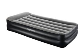 AmazonBasics Pillow Rest Single Size Premium Airbed with Built in Air Pump (EU) AmazonBasics Pillow Rest Single Size Premium Airbed with Built in Air Pump (EU)