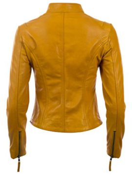 Aviatrix-Veste-De-Motard-Ultra-Elegante-en-Cuir-veritable-Super-Doux-Femmes-CRD9-0-2